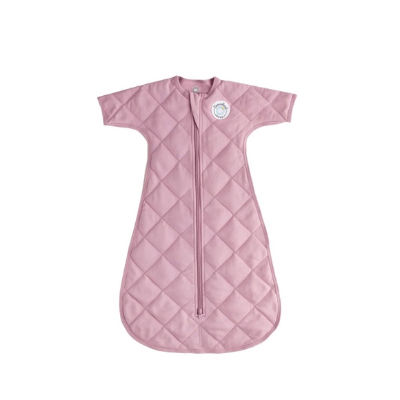 Dreamland Baby Weighted Cotton Quilted Pink Transition Swaddle SIZE 3-6 M